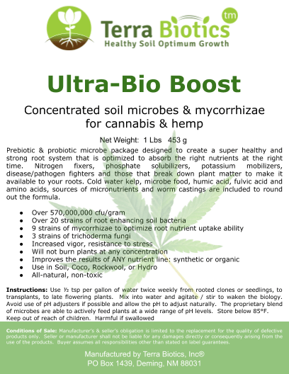 Ultra Bio-Boost (biological supplement)